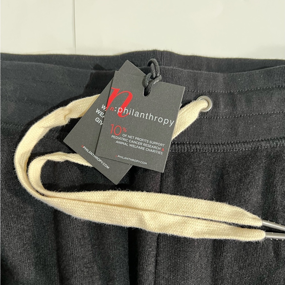 n:PHILANTHROPY Matador Black Joggers with Gold Stripes NWT - Picture 6 of 12